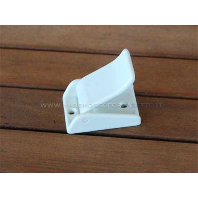 Fibbia a scatto in plastica per nastro 30mm fissaggio su vetroresina