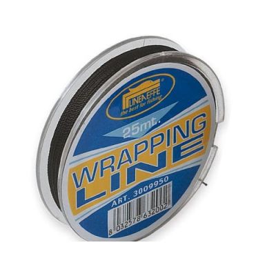 Bobina filo per legature anelli 25 mt nero