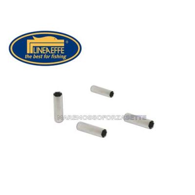 Tubicini inox per cavetto acciaio 1,60 mm busta 20 pezzi