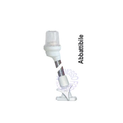 Asta abbattibile luce di fonda 360° aLTezza cm 64