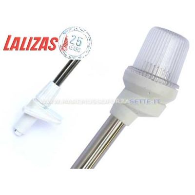 Asta amovibile con presa / spina luce di fonda 360°  54cm