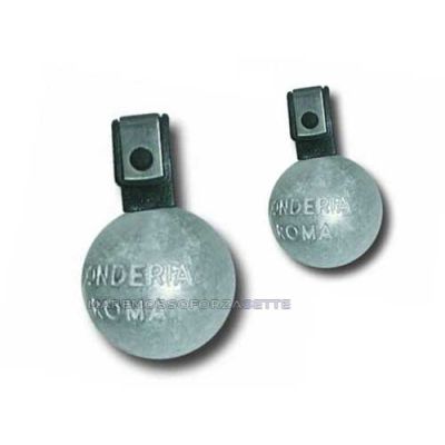Piombo Sgancio Rapido a Palla Top J 150gr  2 Pezzi