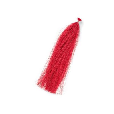 Luminous tinsel 25cm per artificiali col.ROSSO