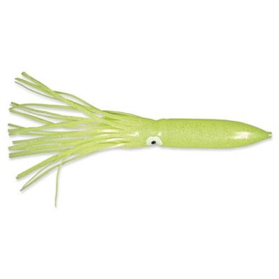 Artificiale octopus in silicone fluorescente cm 30