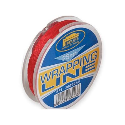 Bobina filo per legature anelli 25 mt rosso