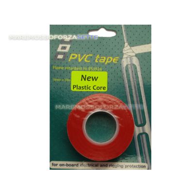 Nastro isolante in pvc ROSSO mm 19 metri 20