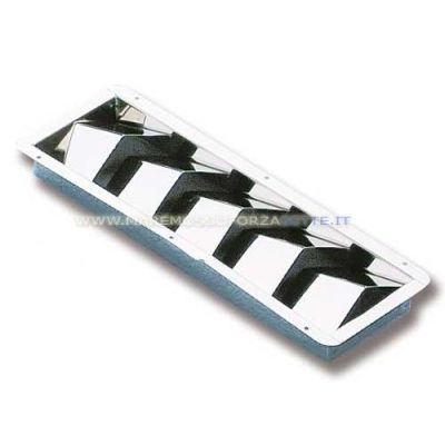 Griglia areazione acciaio inox 325x114