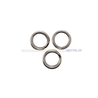 Anellini inox  busta 10pz diametro  6mm