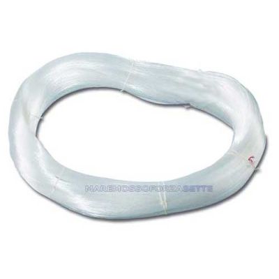 Monofilo in matassa  bayer perlon ø 0,50 mm 2000 mt 17,40 kg