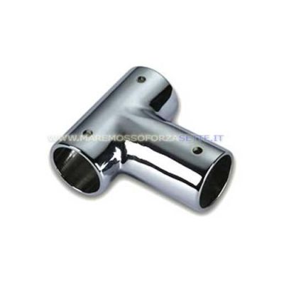 Raccordo fusione "T" diritto battagliole pulpiti 25mm