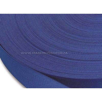 Nastro in nylon cinghia 5 cm blu