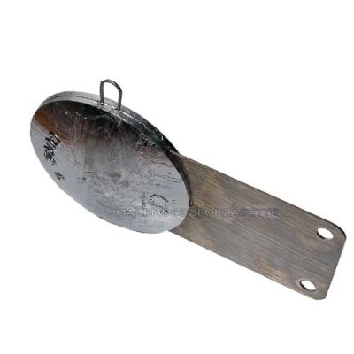 Piombo a Palla Piatta Per affondatore 4,5 Kg