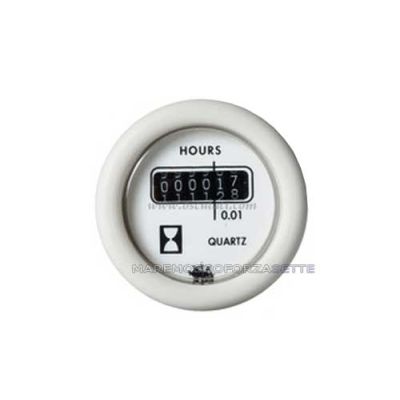 Contaore Guardian bianco 12v per motore barca
