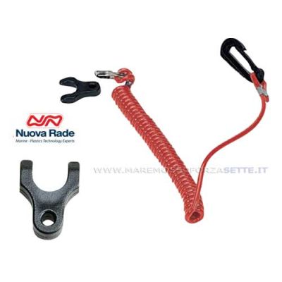 Chiavetta di sicurezza per fuoribordo tohatsu con lacciolo