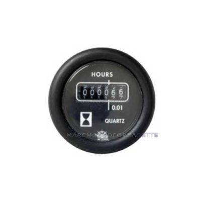 Contaore Guardian nero 12v per motore barca