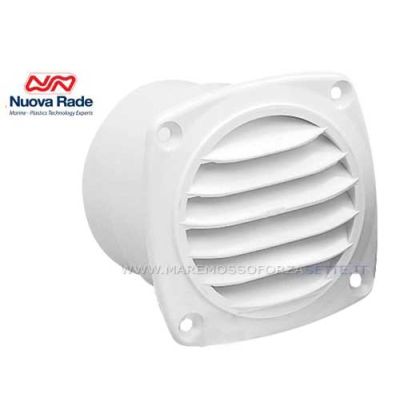 Griglia areazione in plastica mm 85 con manicotto