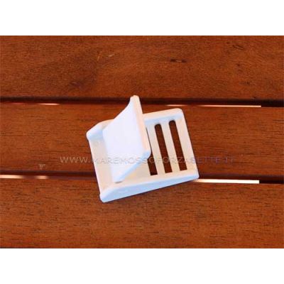Fibbia a scatto in plastica per nastro 30mm volante
