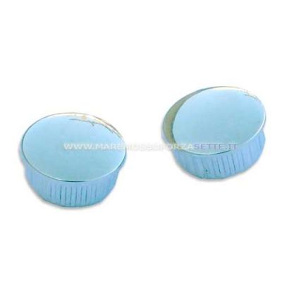 Cappuccio in ABS cromato per tubi con Ø esterno 25 mm