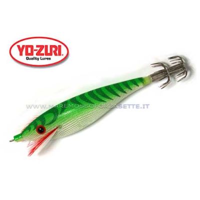 Totanara Yo-Zuri squid jig ultra aurora L10 verde