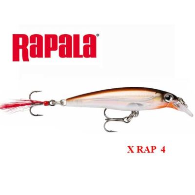 Artificiale Rapala X-Rap  4 Cm Colore SBR