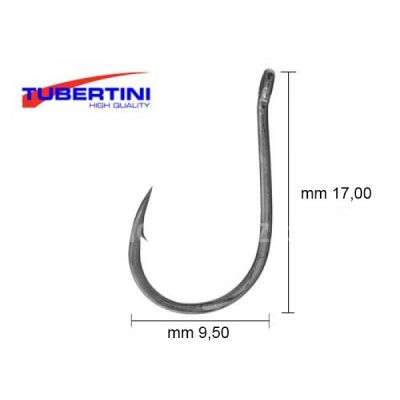 Ami Tubertini Serie 54 Ts Black Chrome Misura 4 Busta 10 Pz