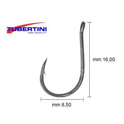 Ami Tubertini Serie 54 Ts Black Chrome Misura 6 Busta 12 Pz