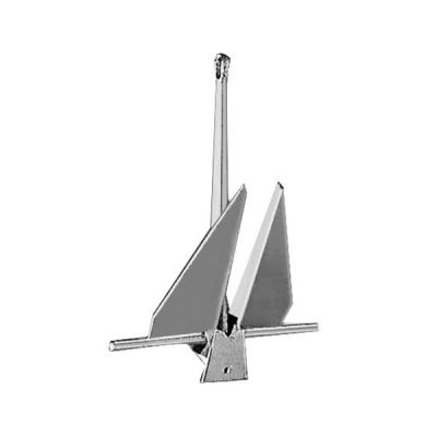 Ancora in acciaio zincato danforth 4 kg