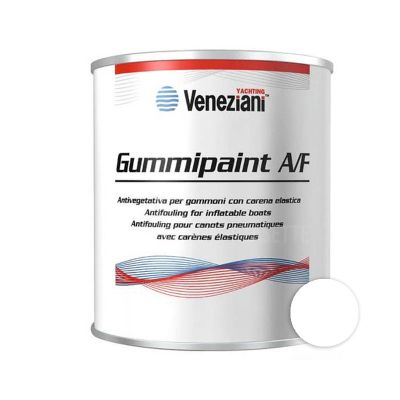 Antivegetativa per Gommoni Veneziani Gummipaint A/F 0,50 LT BIANCO