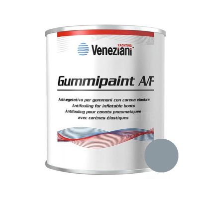 Antivegetativa per Gommoni Veneziani Gummipaint A/F 0,50 LT GRIGIO