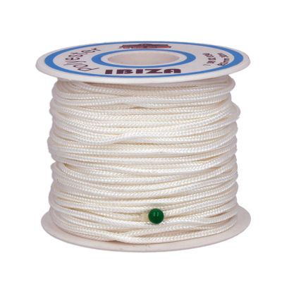 Treccia Colore BIANCA Ø 2 mm in bobina 30 metri