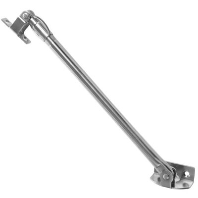 Compasso telescopico inox per sportelli 300-525mm