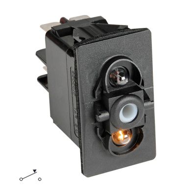 Interruttore Marina IP56 (ON)-OFF con ritorno