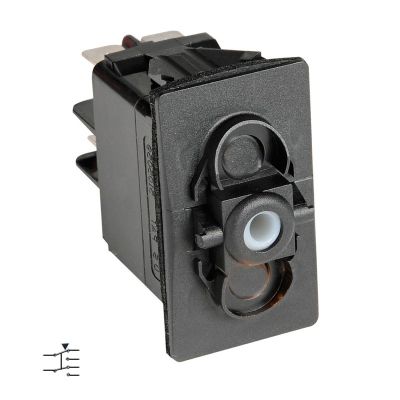 Interruttore Marina IP56 (ON)-OFF-(ON) Deviatore doppio con ritorno