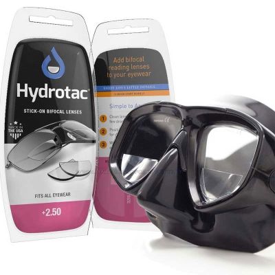 Lenti ottiche flessibili per maschera subacquea +1,25