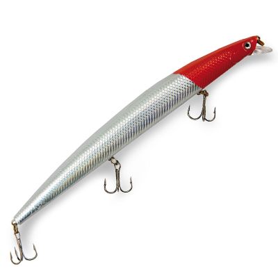 Artificiale Traina Aguglia 18 cm LONG JERK Lineaeffe RED HEAD