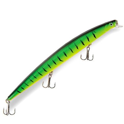Artificiale Traina Aguglia 18 cm LONG JERK Lineaeffe YELLOW TIGER