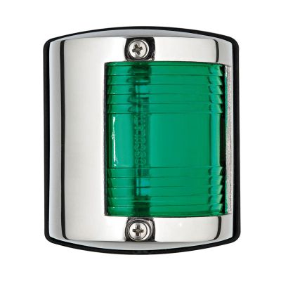 Luce di Via Osculati U85 Inox VERDE