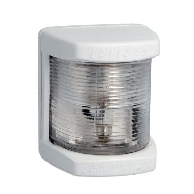 Luce di via Classic testa albero 225° in ABS bianco