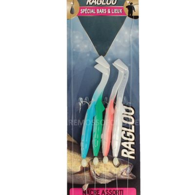 Raglout Mitraillette Calamento pesca Nacre 85mm