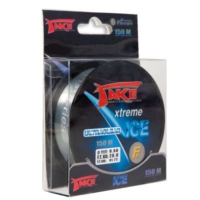 Monofilo Take ice 150 mt ultraclear 0,14  test 2,8 kg