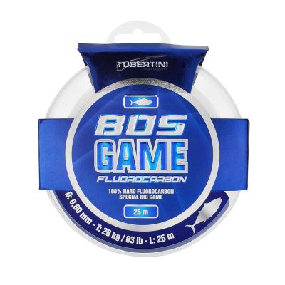 Monofilo Fluorocarbon Tubertini Bos Game 25 metri Ø 0,50 13Kg/30Lb