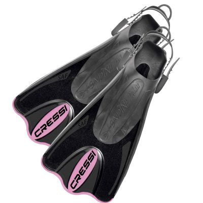 Pinne Cressi Sub Palau Saf Nero-Rosa 35/38 XS/S