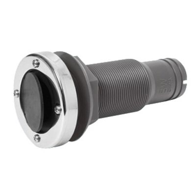 Scarico a mare con valvola per Tubo Ø 38mm Filetto 1"1/2