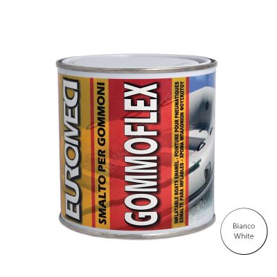 Smalto Gommone Euromeci Gommoflex 0,75LT BIANCO
