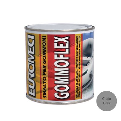 Smalto Gommone Euromeci Gommoflex 0,75LT GRIGIO
