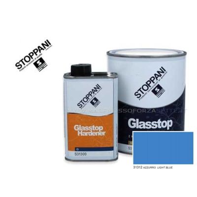 Smalto Marino Bicomponente Stoppani Glasstop 0,75 Litri AZZURRO