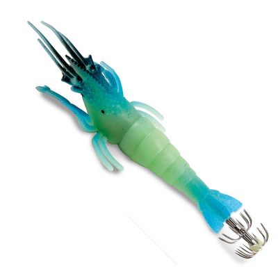 Totanara calamari Glowing Squid Jigs 10,5cm BLUE