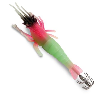 Totanara calamari Glowing Squid Jigs 10,5cm PINK