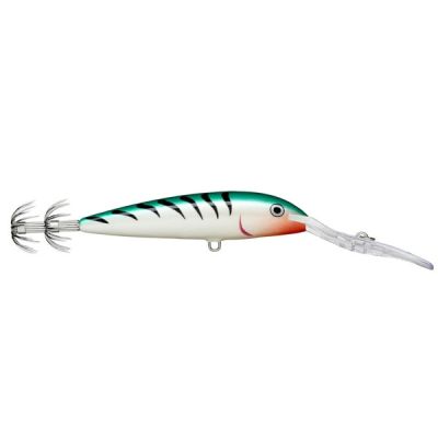 Totanara Rapala Deep Squid 9 Cm Color SGM Silver Green