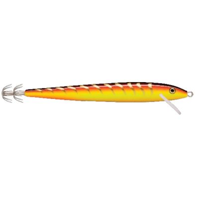 Totanara Rapala Floater Squid 13 cm GGRT Glow Gold Red Tiger